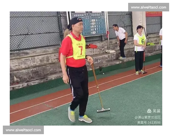 银龄挥杆燃赛场！近 300 名老年运动员门球交锋